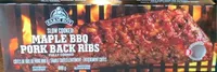 Slow Cooked Maple BBQ Pork Back Ribs