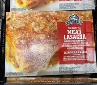 Italian style meat lasagna