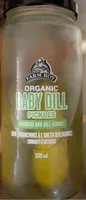 Organic Baby Dill Pickles