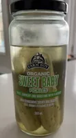Organic sweet baby pickles