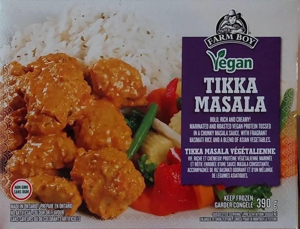 Vegan Tikka masala