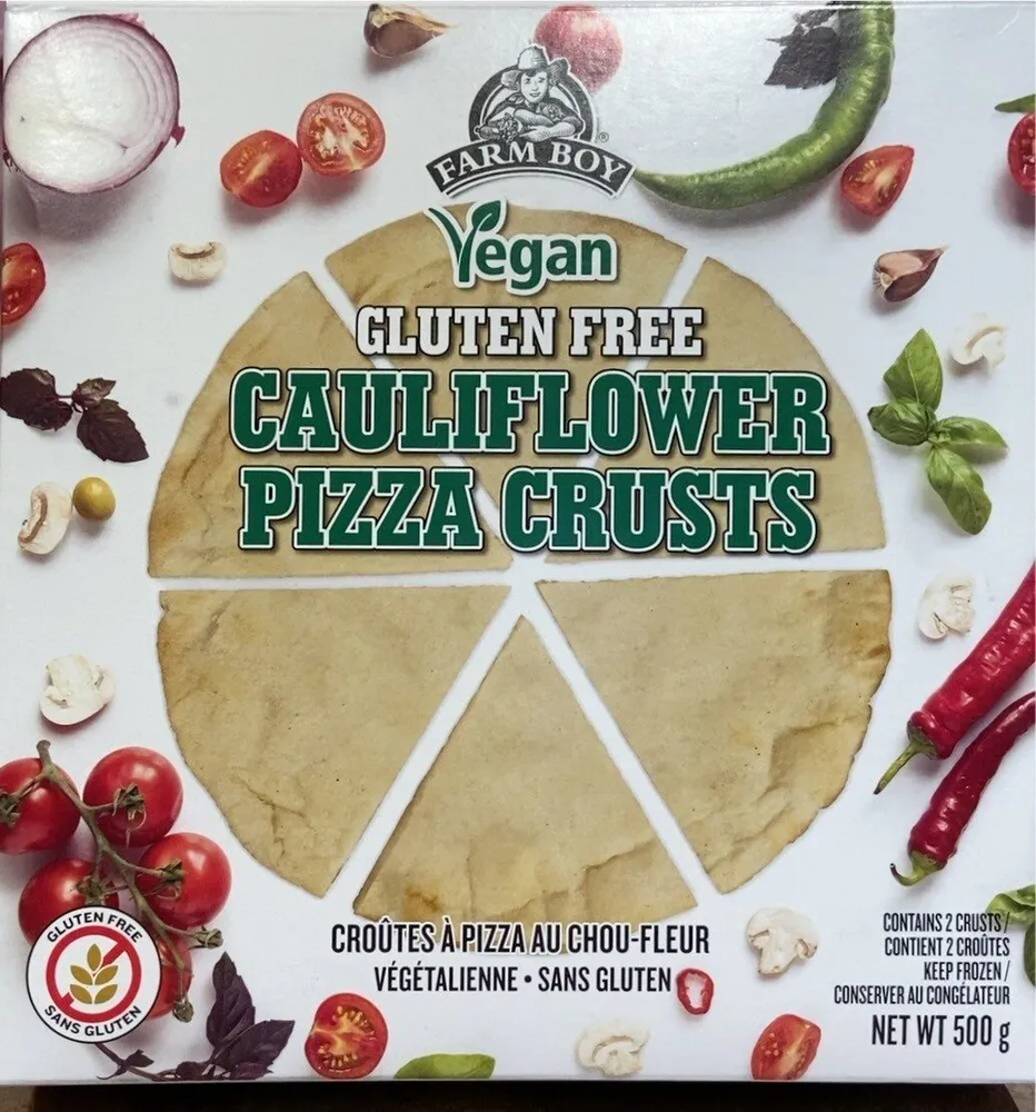 Cauliflower pizza crust