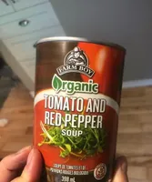Farm boy tomato and red pepper soup