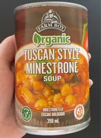 Organic Tuscan Style Minestrone Soup