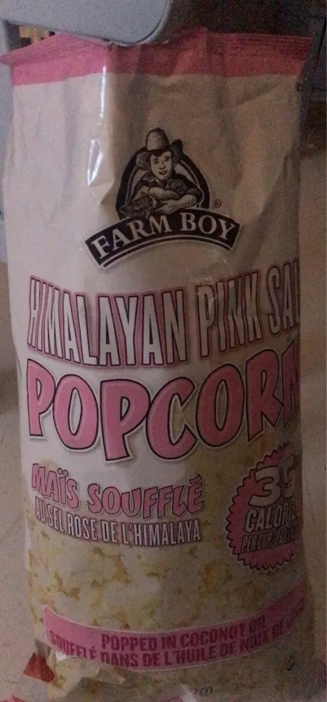 Himalayan Pink Salt Popcorn