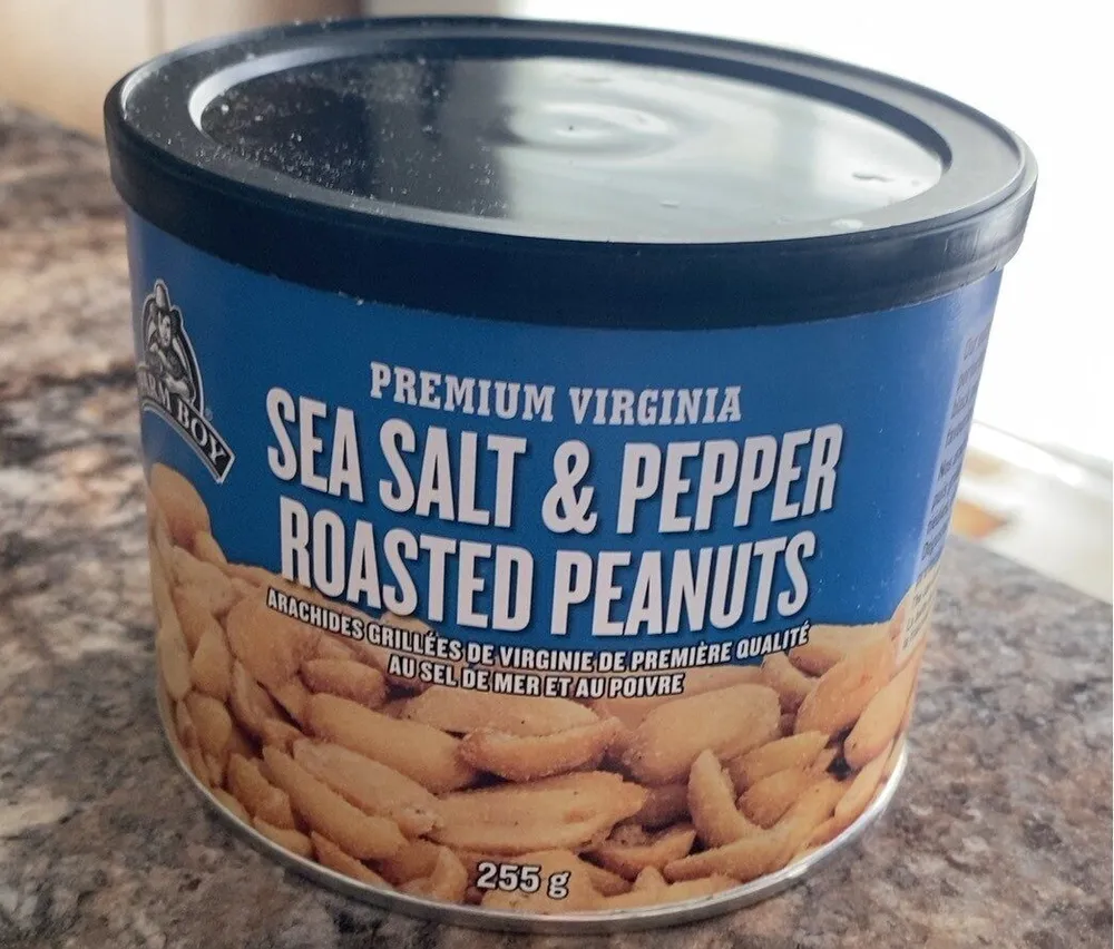 Sea Salt & Pepper Roasted Peanuts
