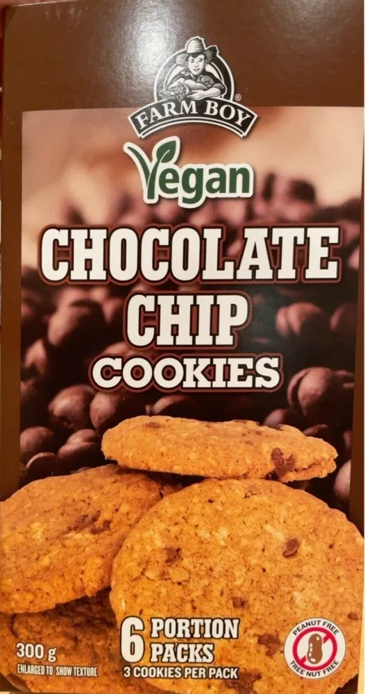 Vegan chocolate chip cookies