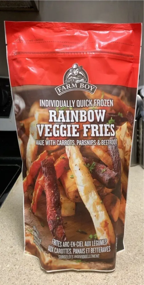 Rainbow Veggie Fries