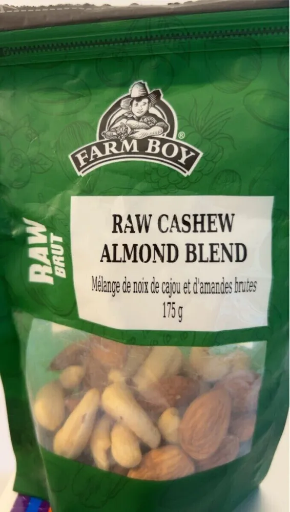 Raw Cashew Almond Blend