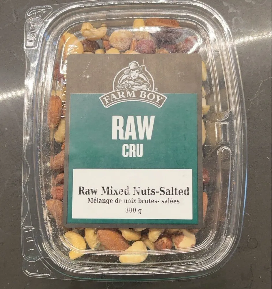 Raw Moxed Nuts-Salted