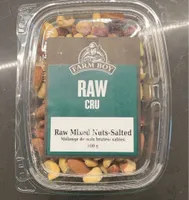 Raw Moxed Nuts-Salted