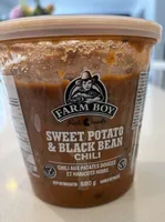 Sweet potatoe black bean chili