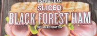 Sliced black forest ham