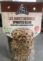 Late harvest buckweat sprouted blend