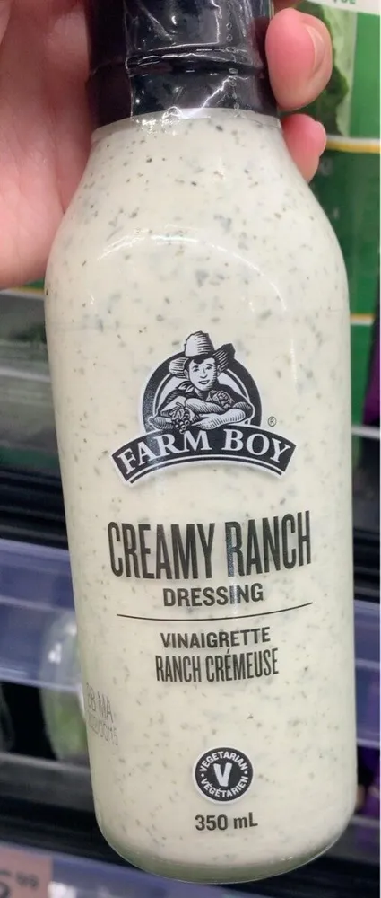 Creamy runch dressong