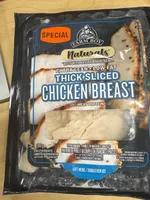 Thick sliced chicken breast
