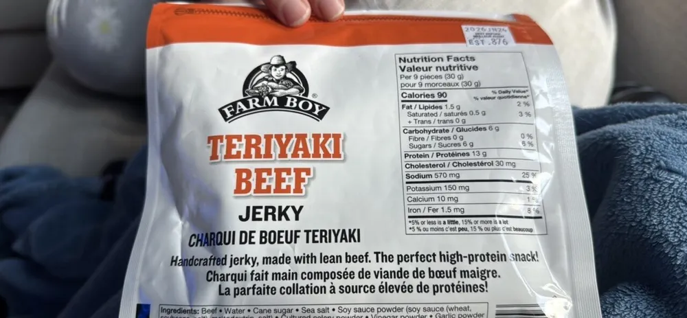 teriyaki beef jerky