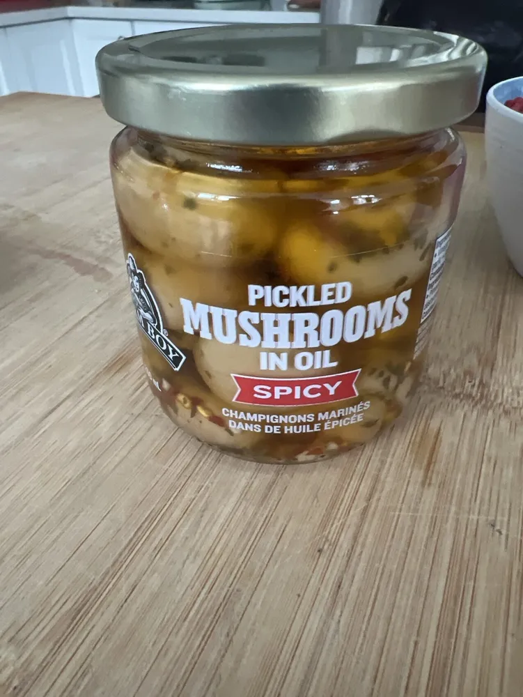 Pickled Mushrooms In Oil