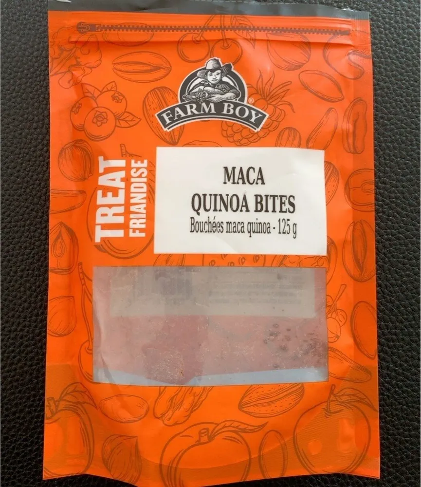 Maca Quinoa Bites