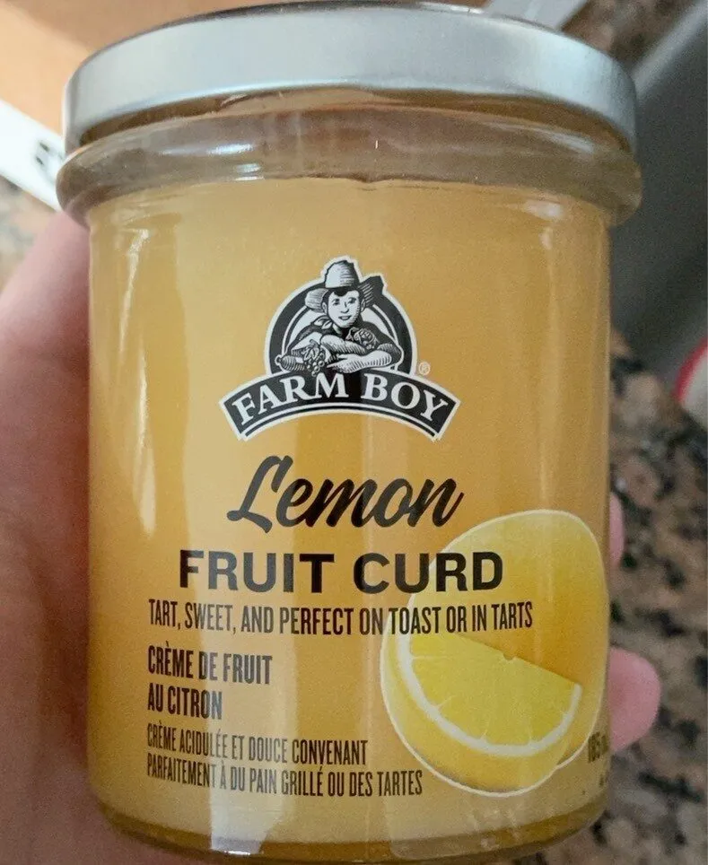 Lemon fruit curd