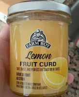 Lemon fruit curd