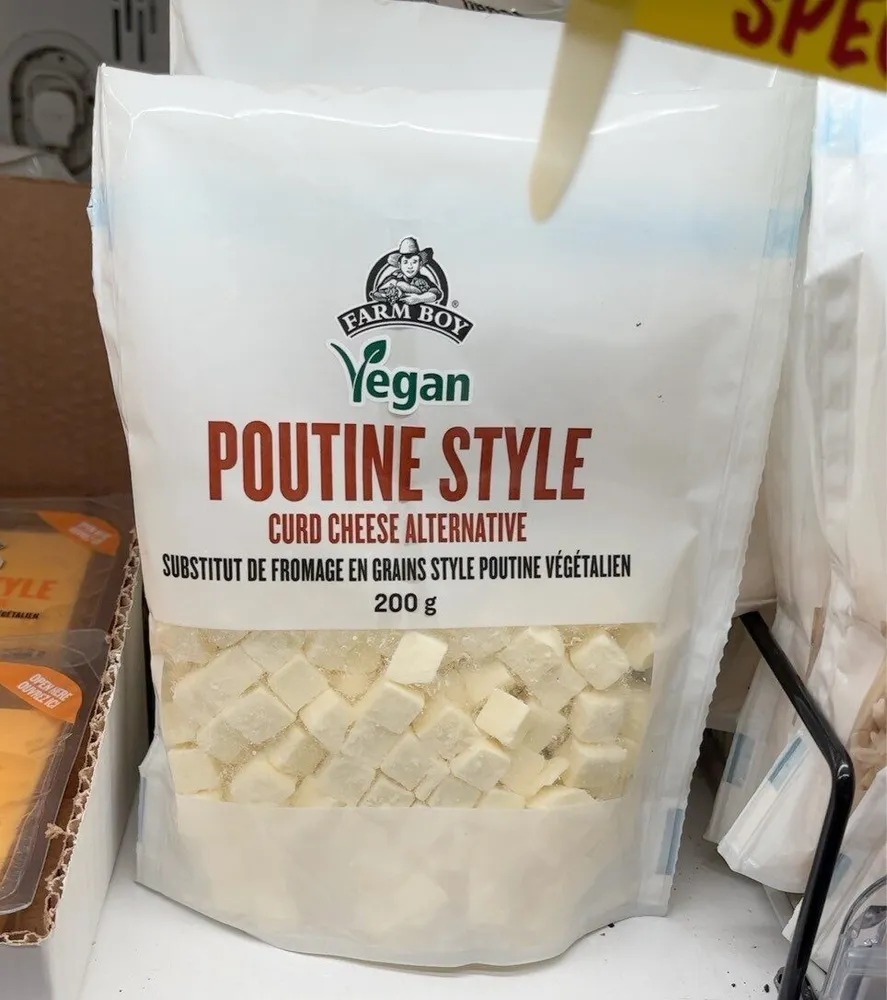 Poutine Style Curd Cheese Alternative