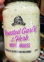 Mayonnaise à l'ail rôti et aux fines herbes