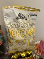 Real butter popcorn