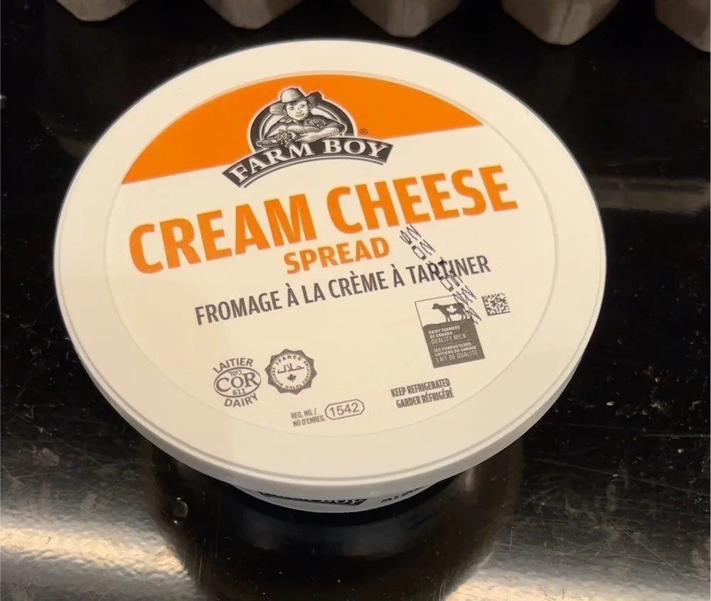Cream cheese spread
