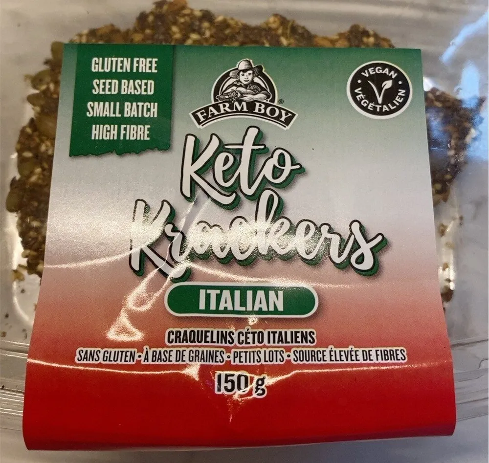 Keto krackers
