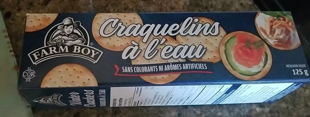 Craquelins à l'eau
