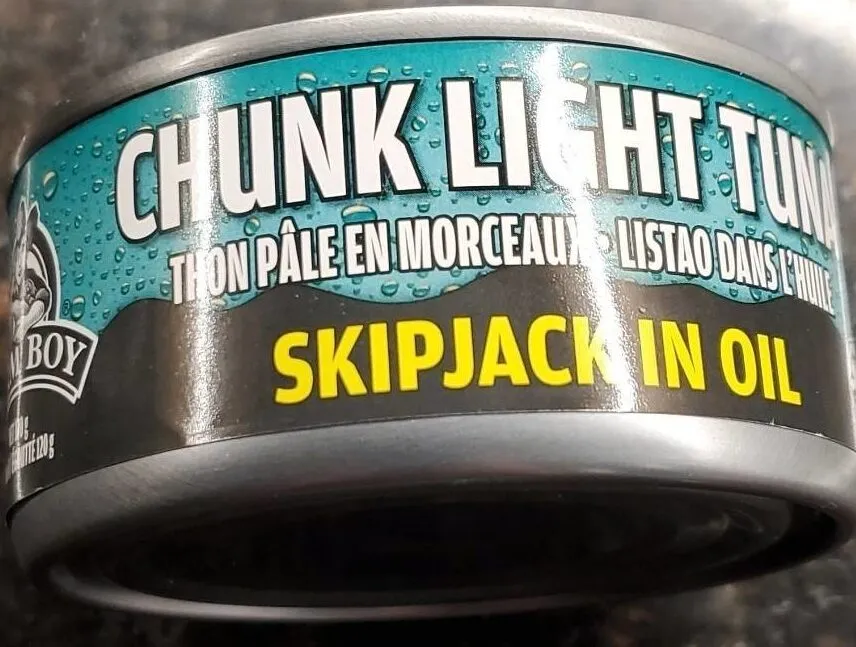 Chunk light tuns skipjack in oil