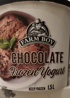 Chocolate frozen yogurt