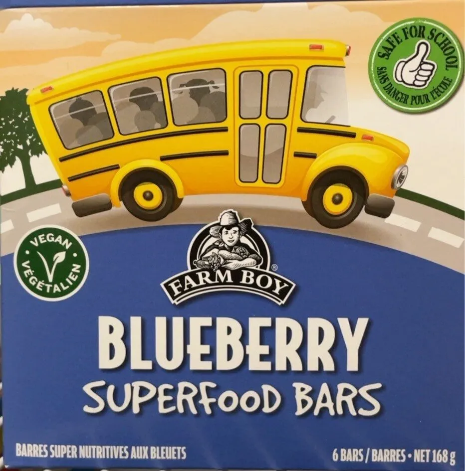 Blueberry Superfood Bar