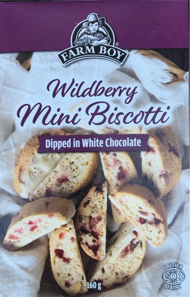 Wildberry Mini Biscotti