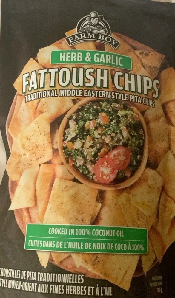 Herb & Garlic Fattoush Chis
