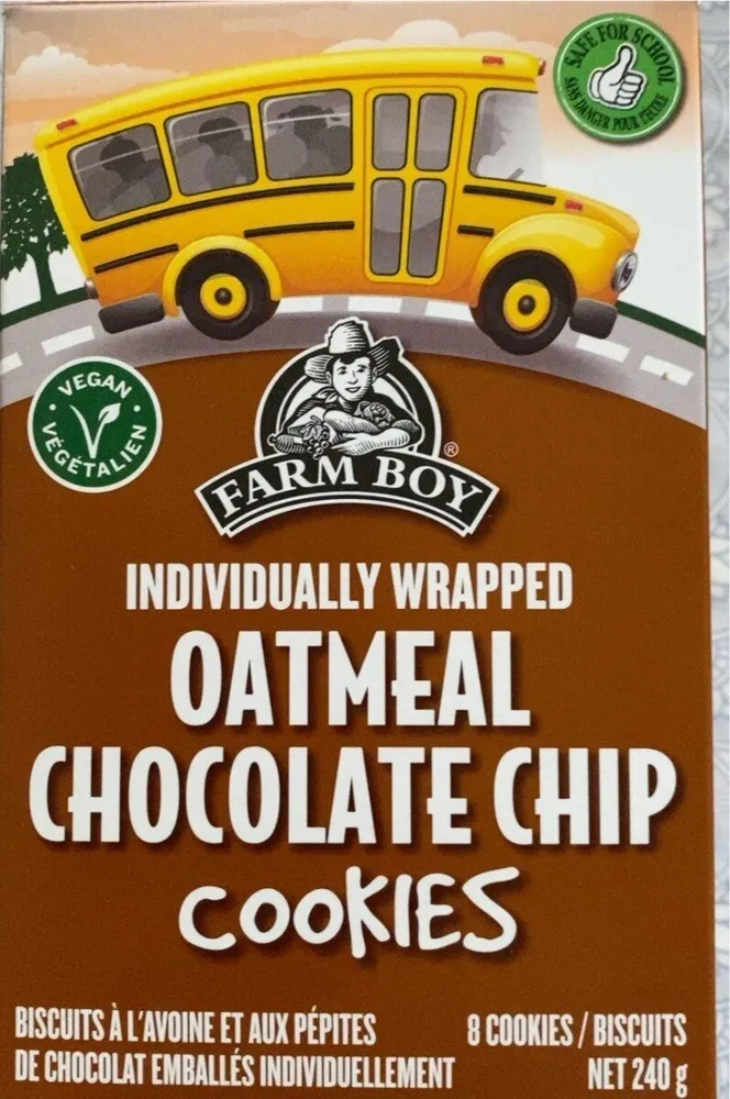 Oatmeal chocolate chip cookies