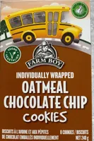 Oatmeal chocolate chip cookies