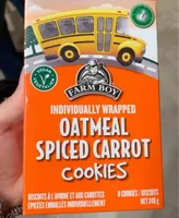 Oatmeal spiced carrot cookies