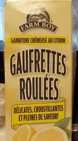 Gaufrettes Roulées