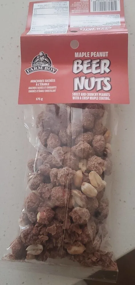 Maple Peanut Beer Nuts