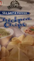 chickpea chips- salt and pepper