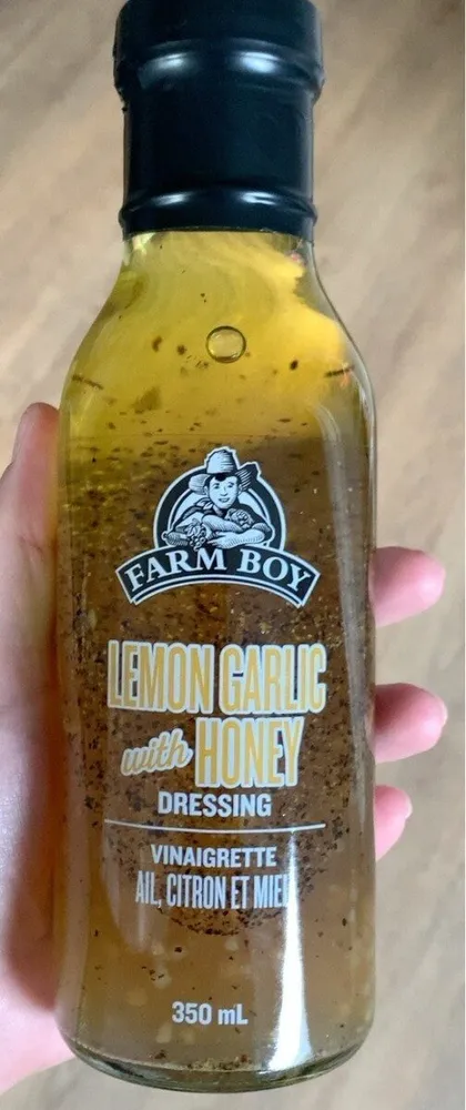 Lemon Garlic with Honey Dressing