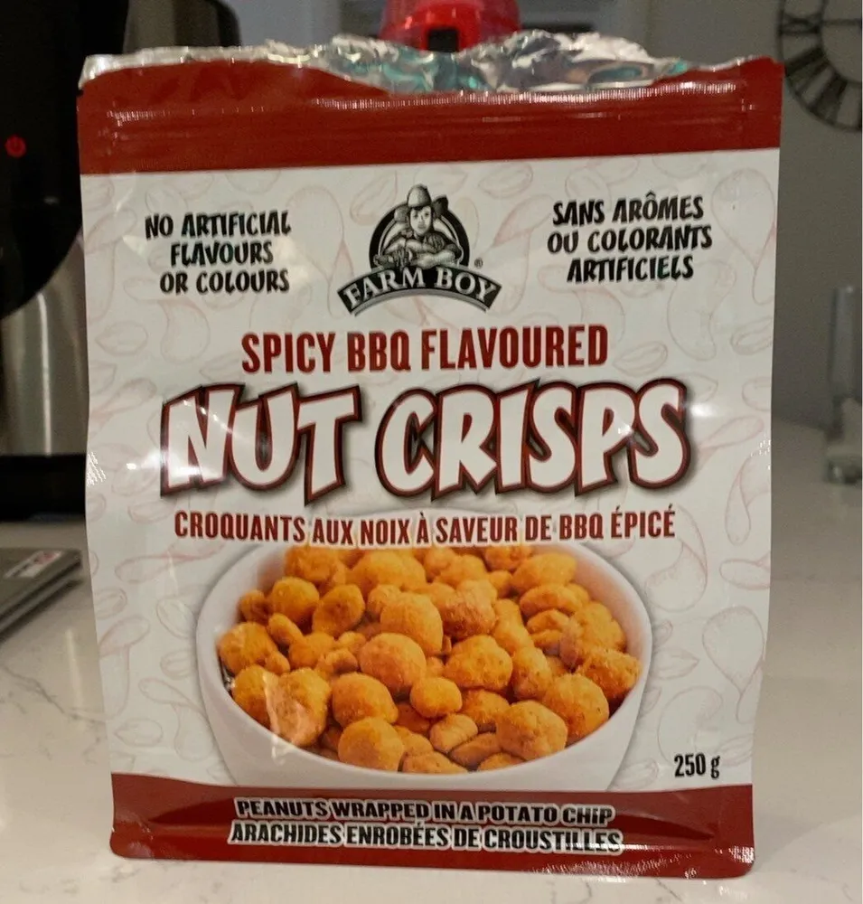 Spicy BBQ Flavoured Nut Crisps