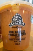 Fire roasted tomato bisque