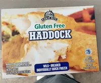 Gluten free breaded haddock