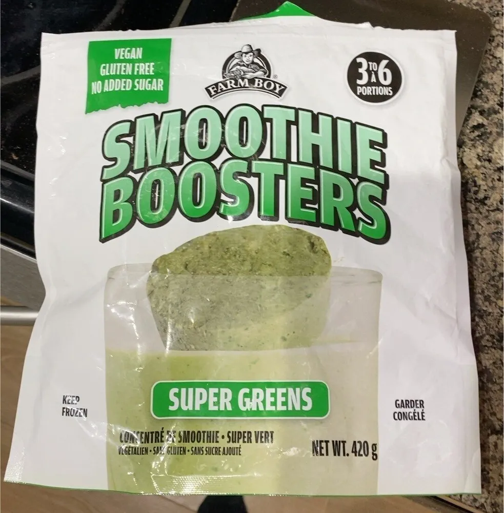 Supergreen smoothie booster