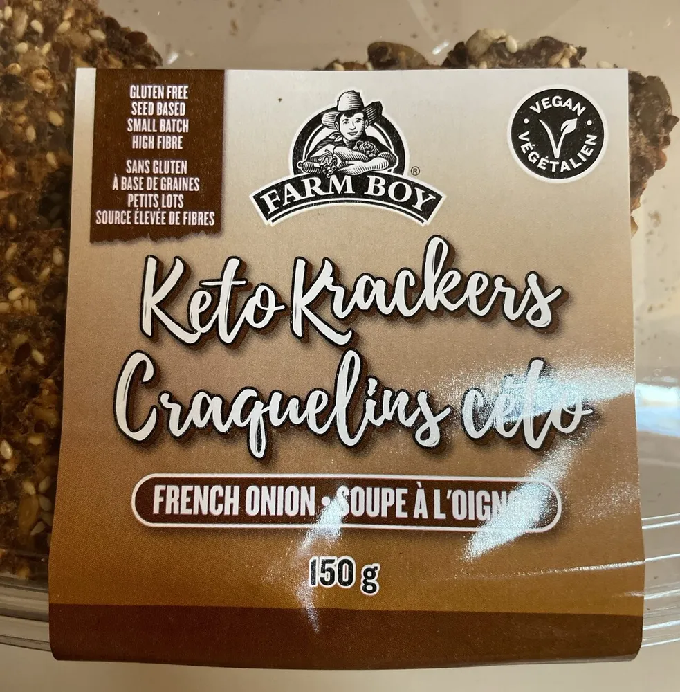 Keto Krackers - French Onion