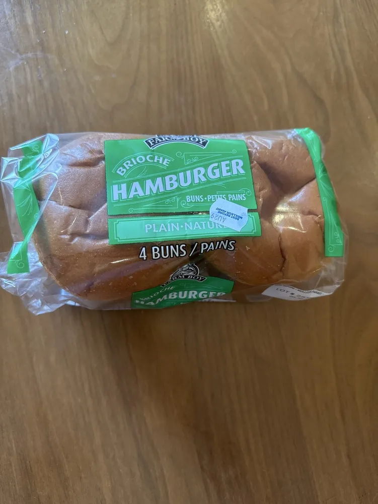Brioche Hamburger Buns