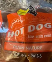 Brioche hotdog bun
